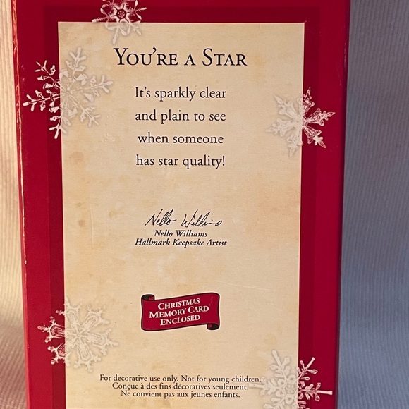 Vintage Hallmark Keepsake Ornaments  Elf Fishin’ Mission and You’re a Star Mouse - Picture 9 of 11